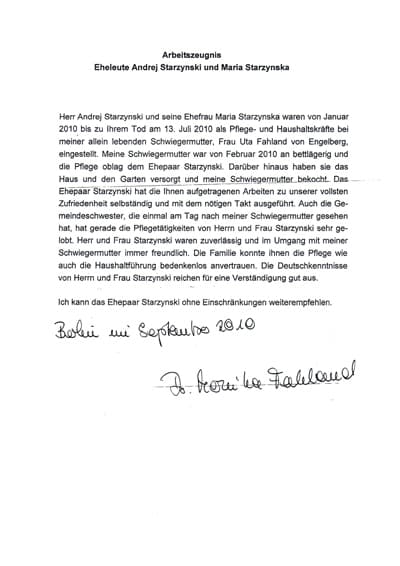 24 Seniorenbetreuung beurteilung